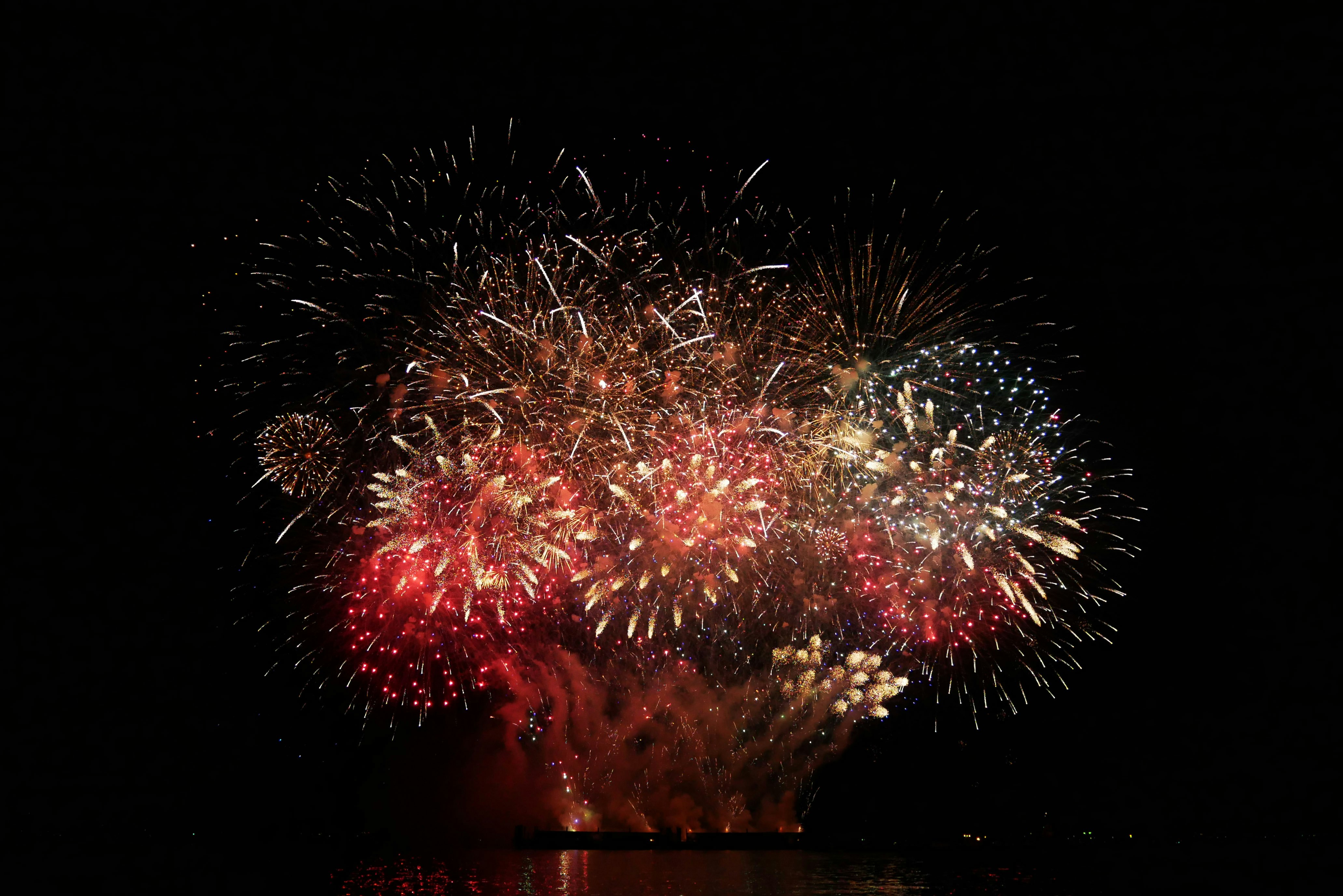 fireworks display during nighttime